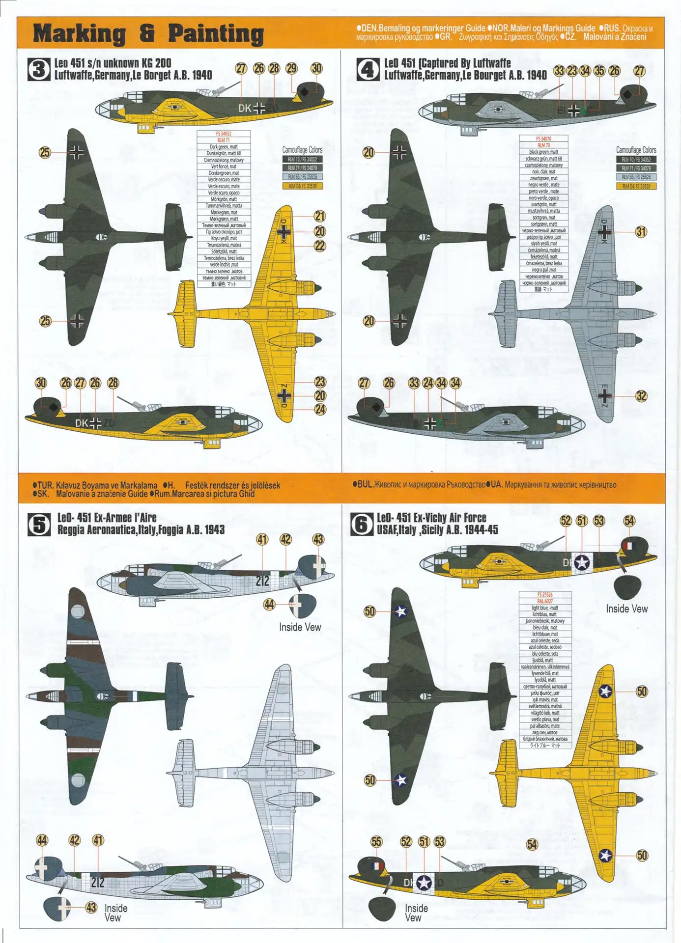 MisterCraft F-50 assembly guide page 4