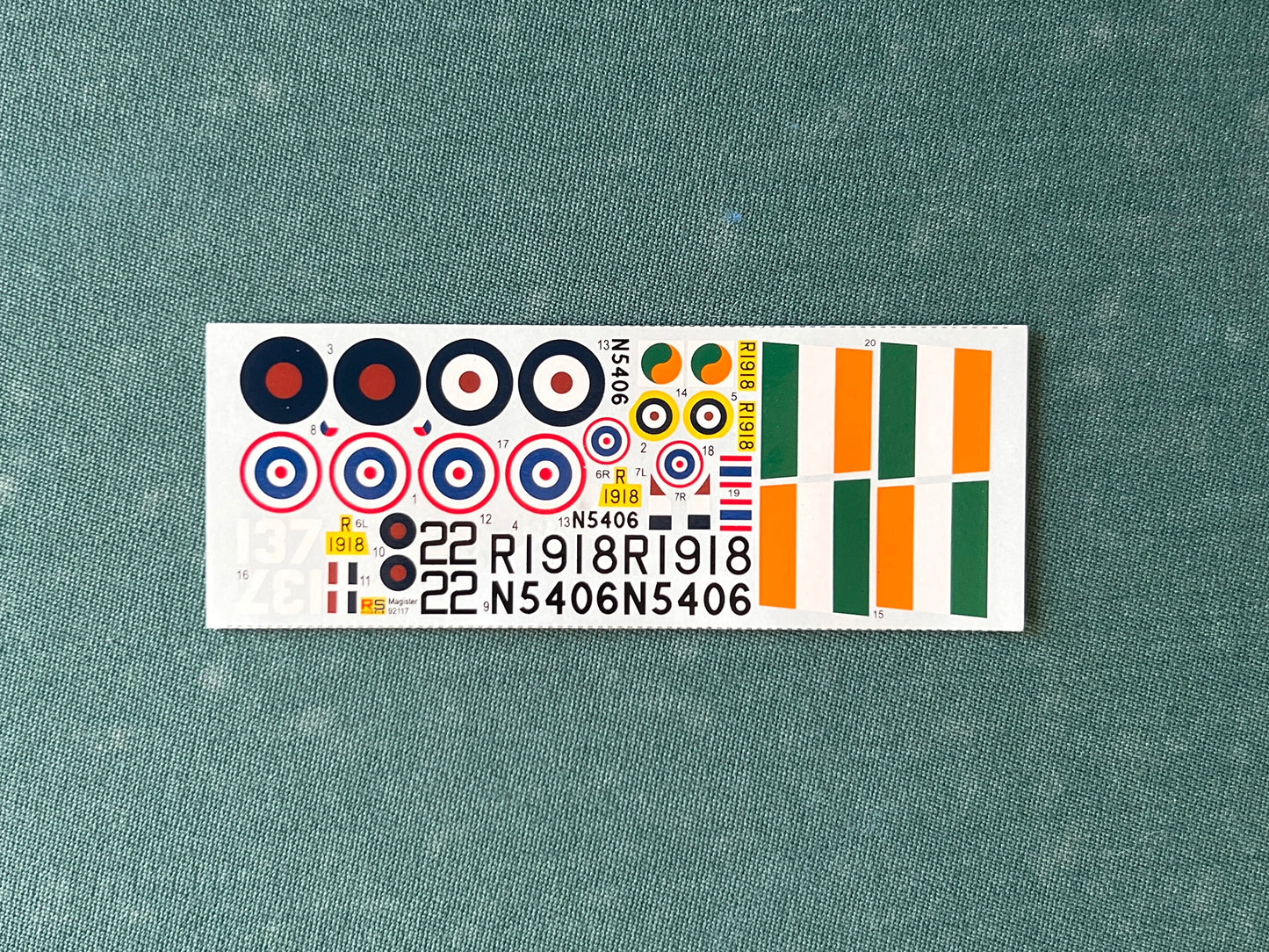 RS Models 92117 decal