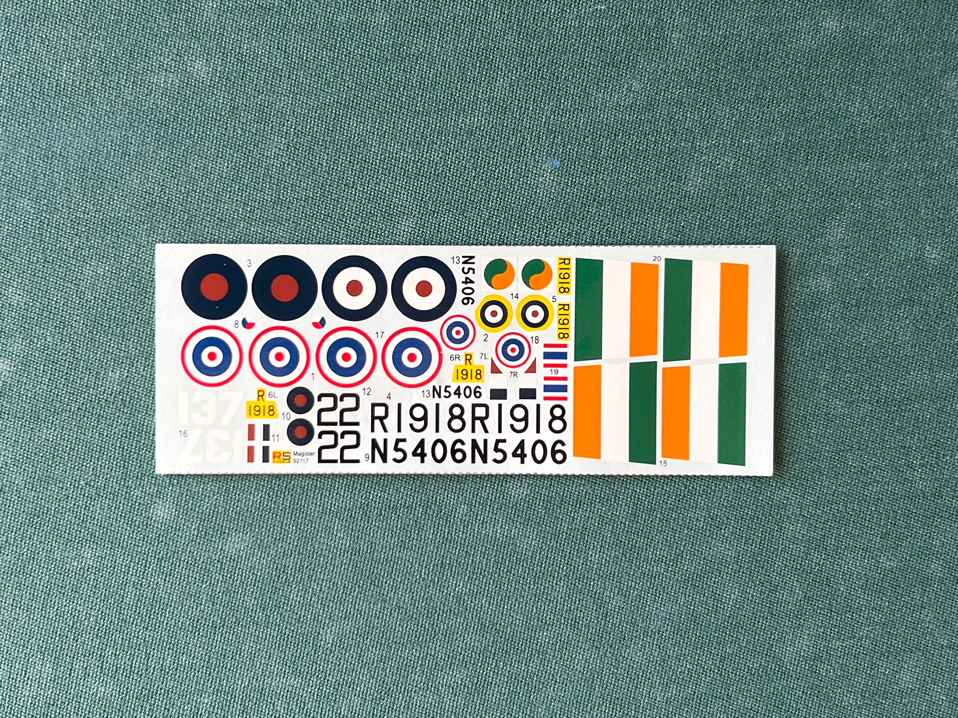 RS Models 92117 decal