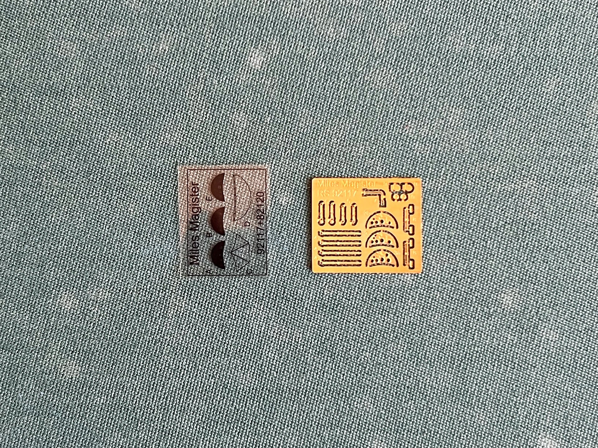 RS Models 92117 etched and film