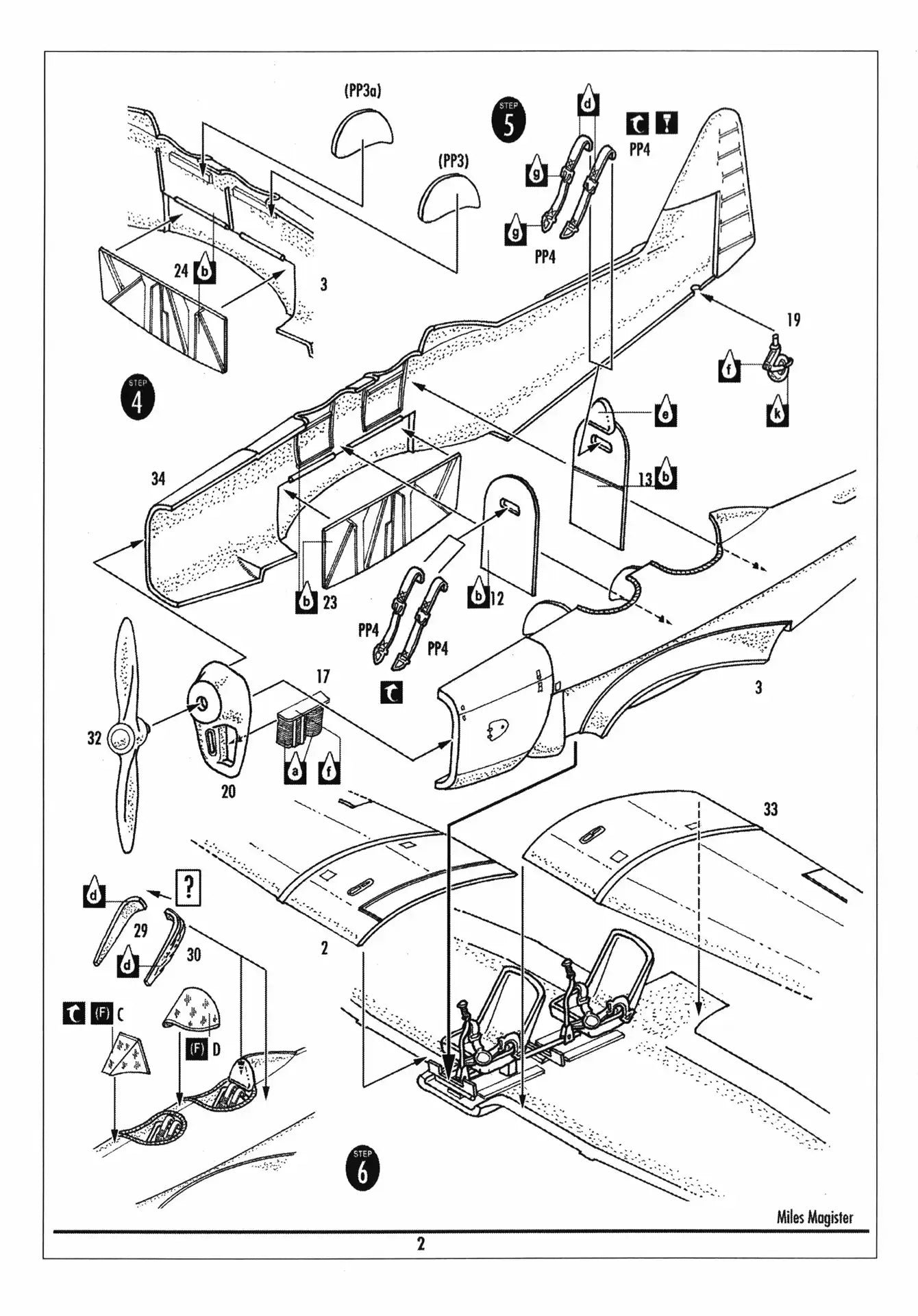 RS Models 92167 assembly guide page 2