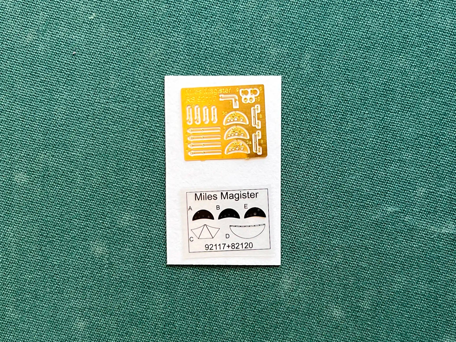 RS Models 92167 etched and film
