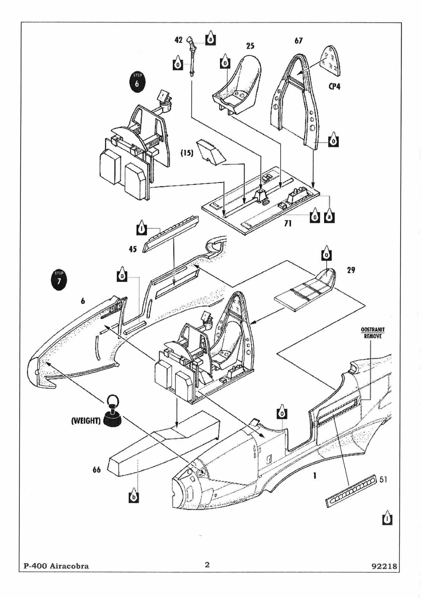 RS Models 92218 assembly guide page 2