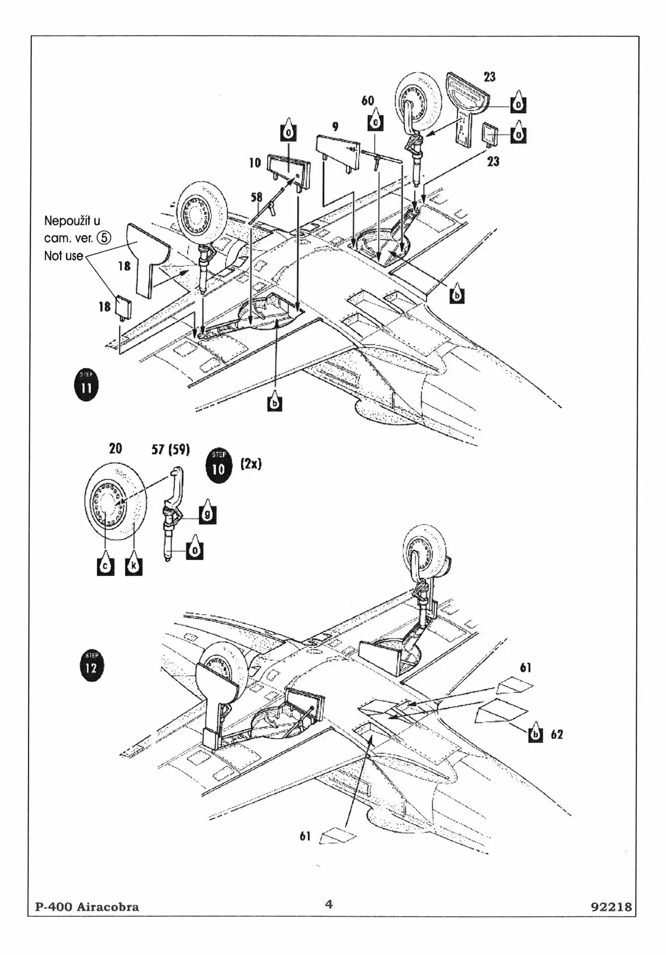 RS Models 92218 assembly guide page 4