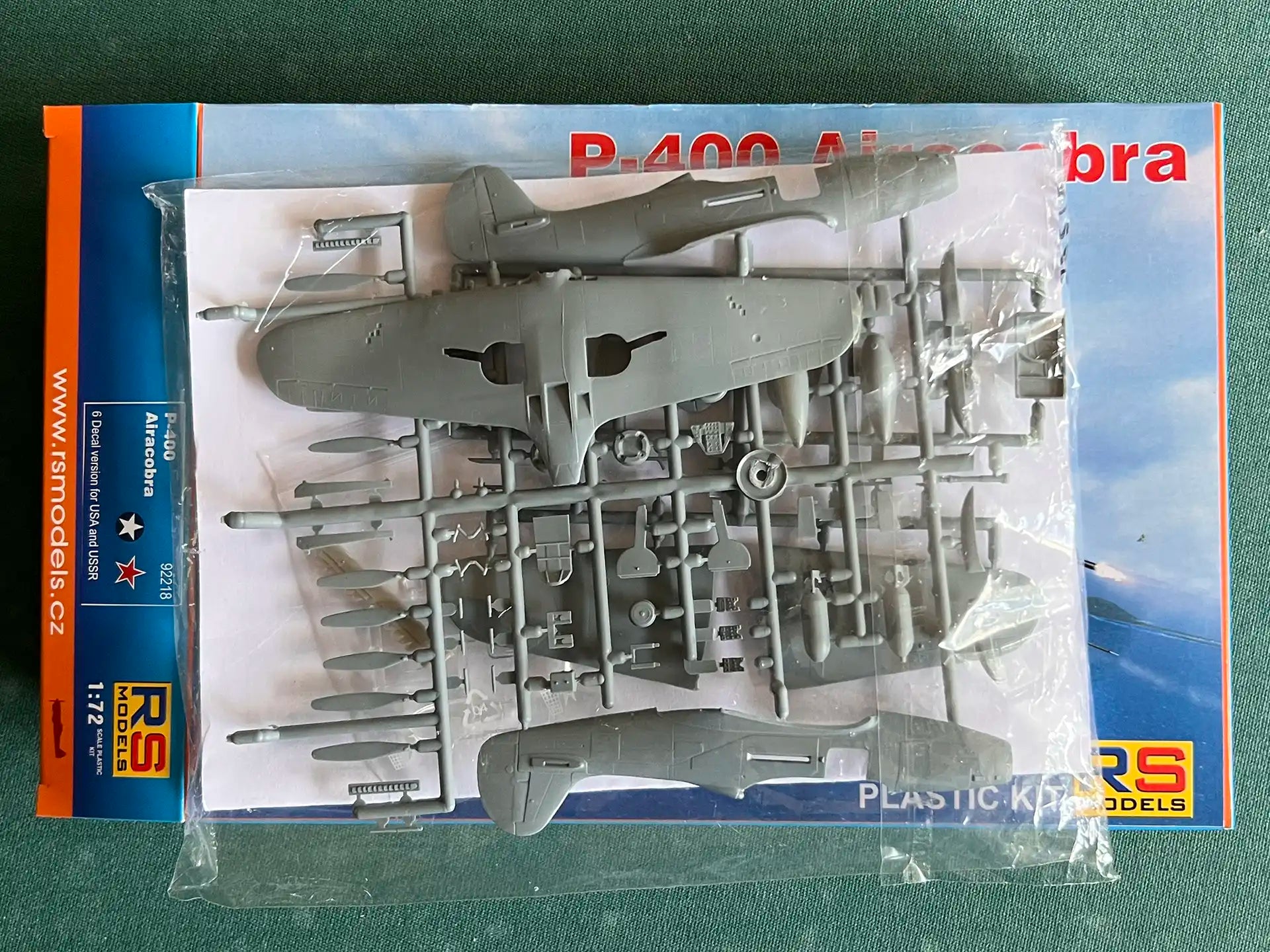 RS Models 92218 box contents