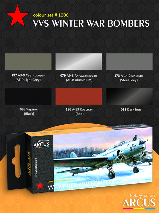 Paint Set 1006 VVS Winter War Bombers