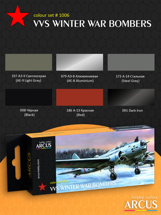 Paint Set 1006 VVS Winter War Bombers