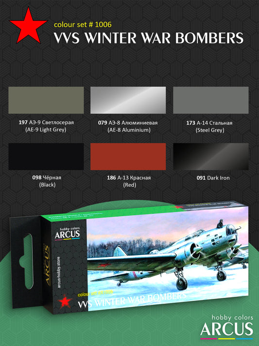 Paint Set 1006 VVS Winter War Bombers