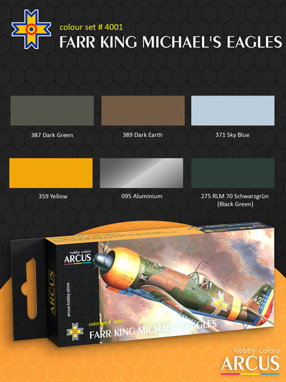 Paint Set 4001 FARR King Michael's Eagles