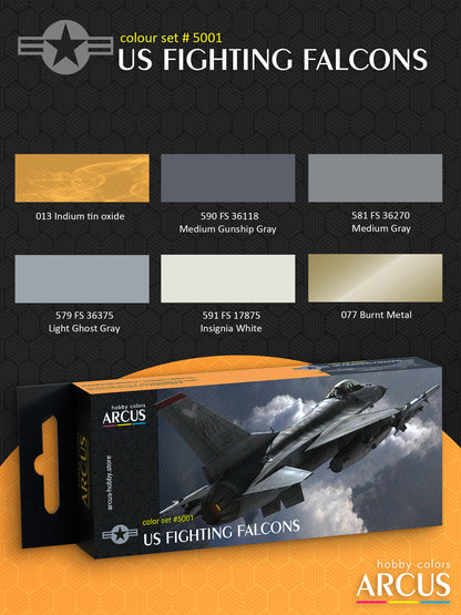 Paint Set 5001 US Fighting Falcons