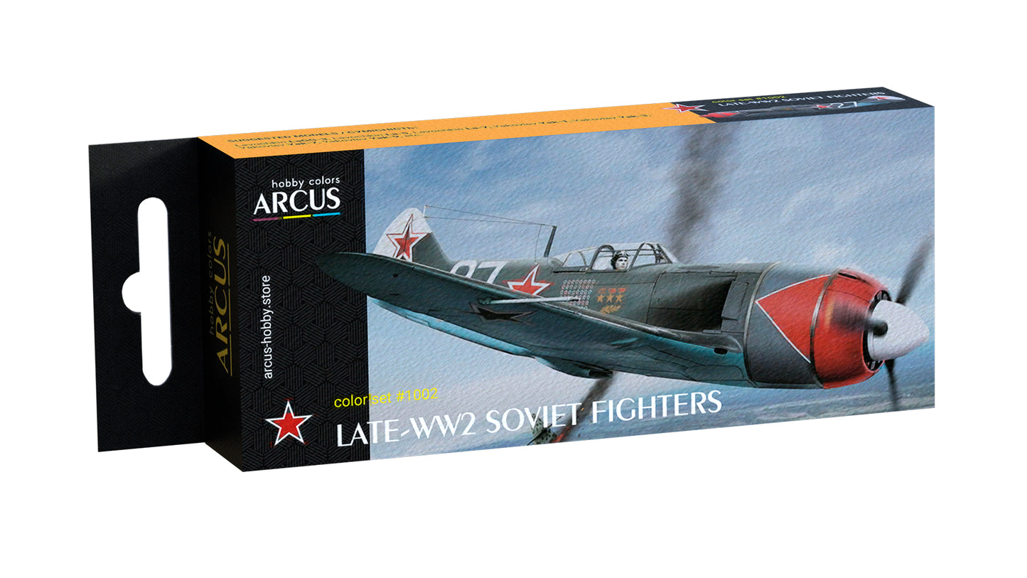 set 1002 Late-WW2 Soviet Fighters