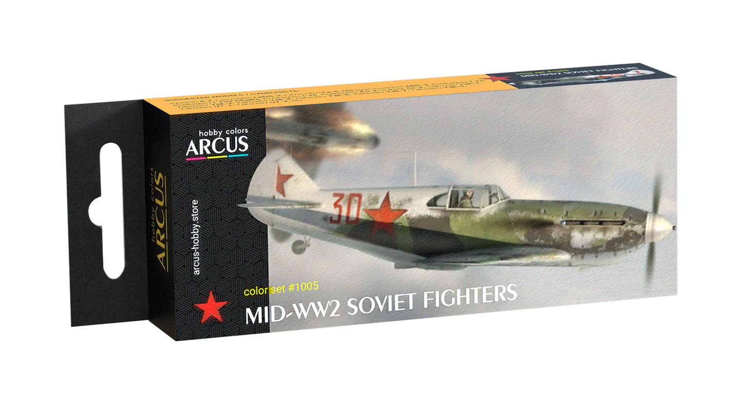 set 1005 Mid-WW2 Soviet Fighters