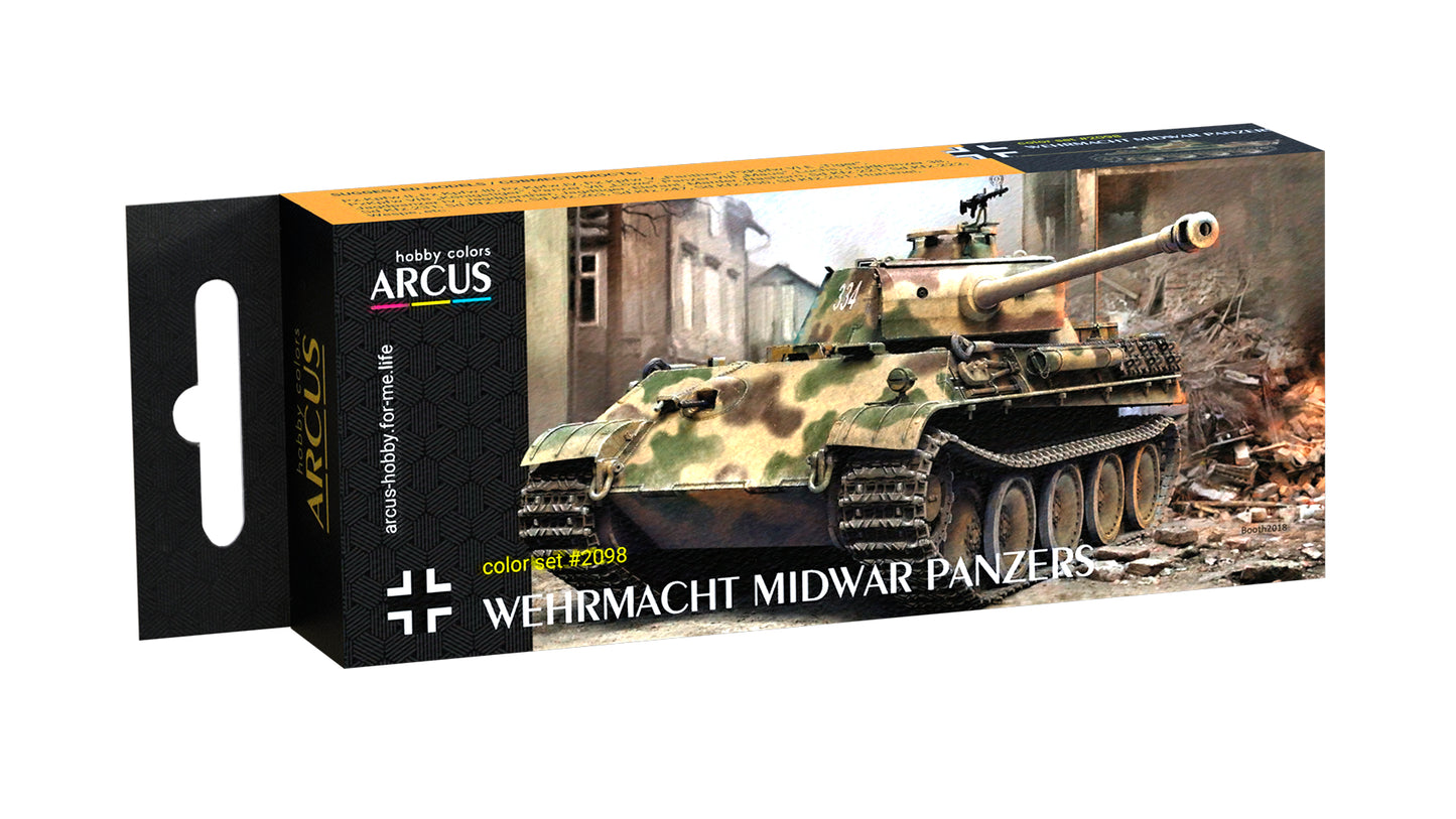 2098 Wehrmacht Midwar Panzers