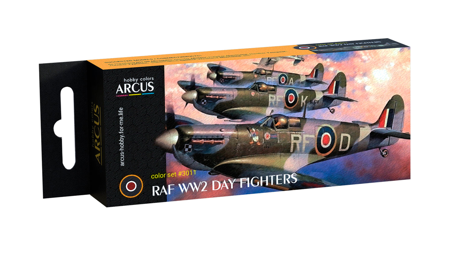 3011 RAF WW2 Day Fighters