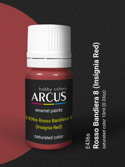 436 Rosso Bandiera 8 (Insignia Red)