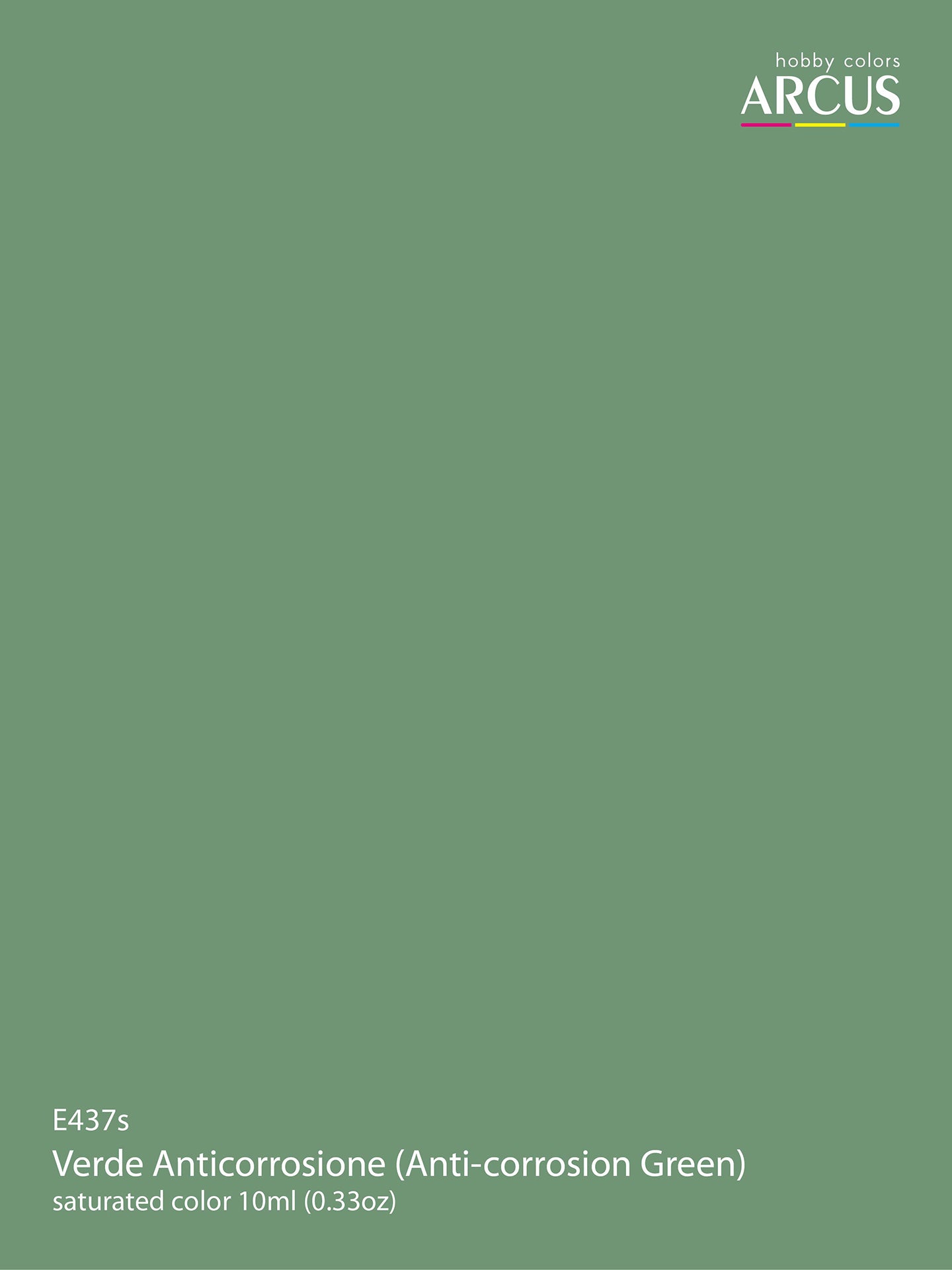 437 Verde Anticorrosione (Anti-corrosion Green)