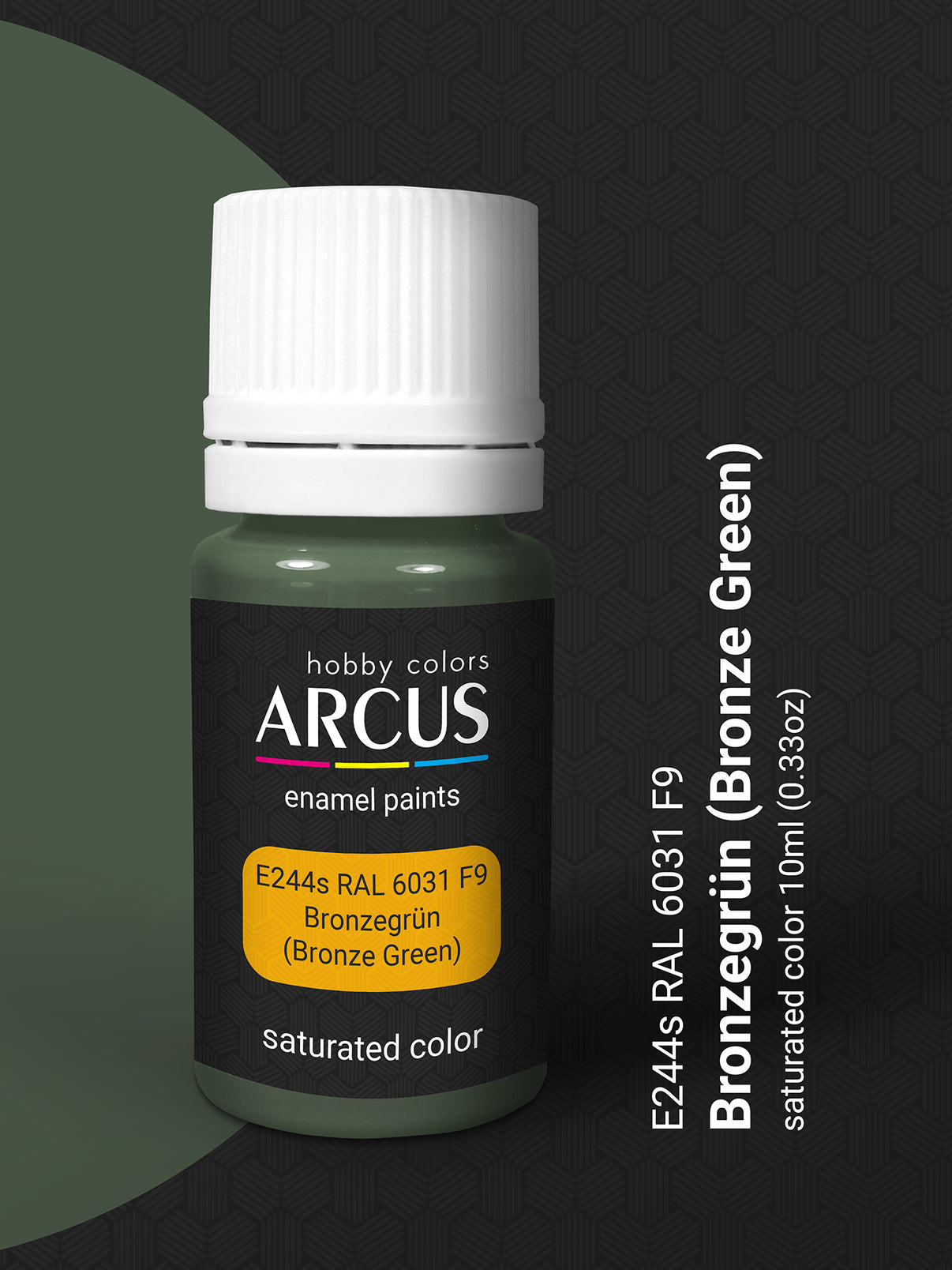 RAL 6031 F9 Bronzegrün Arcus Hobby Paint