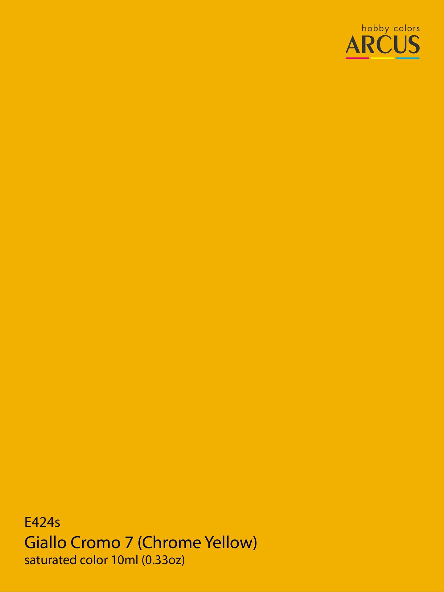 424 Giallo Cromo 7 (Chrome Yellow)