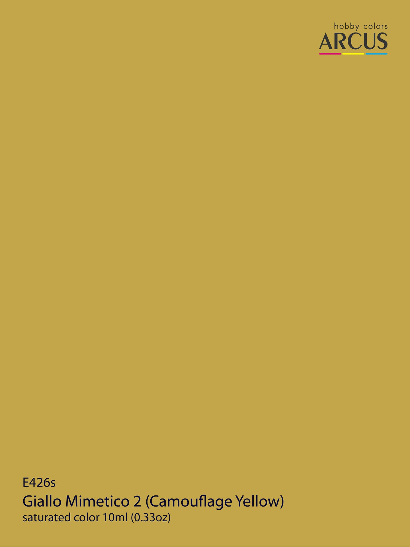 426 Giallo Mimetico 2 (Camouflage Yellow)